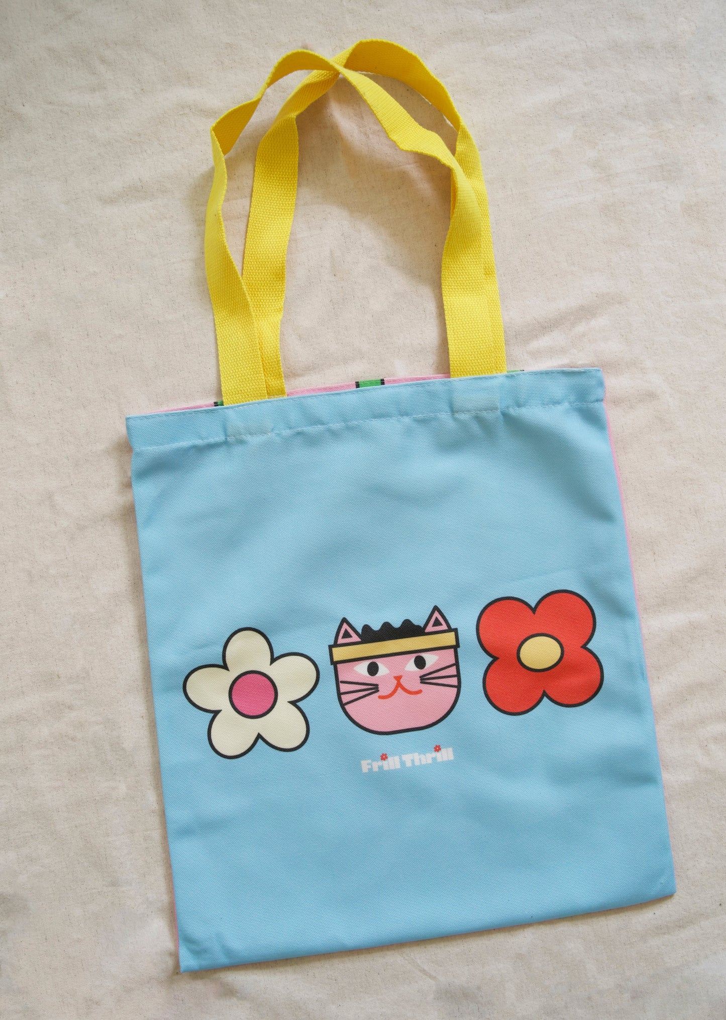 7O's Floral Tote Bag